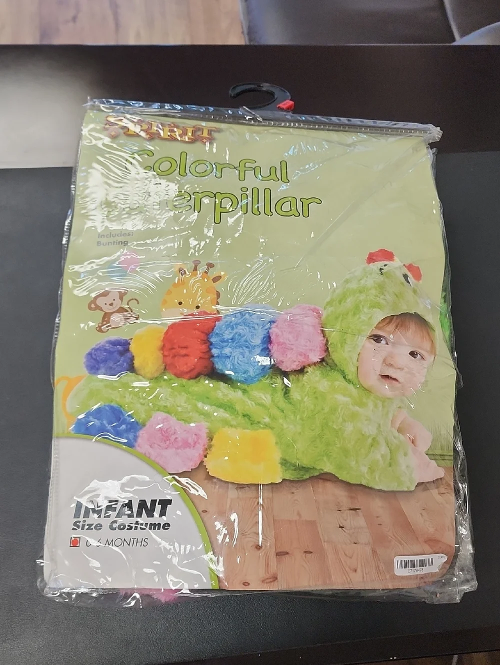 Spirit, Colorful Caterpillar Costume Baby Halloween Fancy 0-6 Months New!